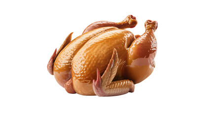 Delicious whole roasted turkey, ready for holiday celebrations and family dinners