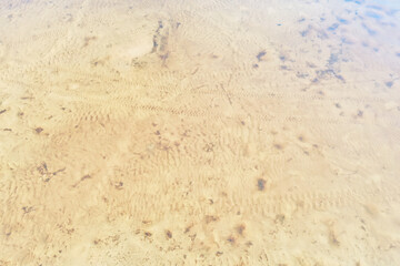 Aerial photography of a lake drought, climate change landscape, drying up reservoir, aerial view, environmental problem