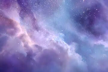 Fototapeta premium Stargazing event capturing cosmic beauty outer space digital art night sky wide angle celestial wonders