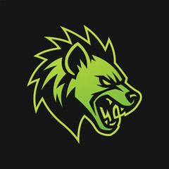 Hyena illustration design