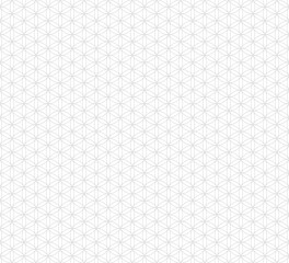 Fototapeta premium Modern simple geometric line vector seamless pattern on white background. Light abstract wallpaper, bright tile ornament.