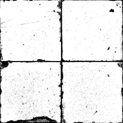 black and white squre grunge background. different types of square texture.grunge abstract background