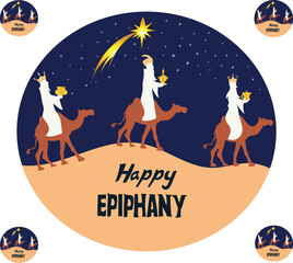 Epiphany is celebrated every year on 6 January 	