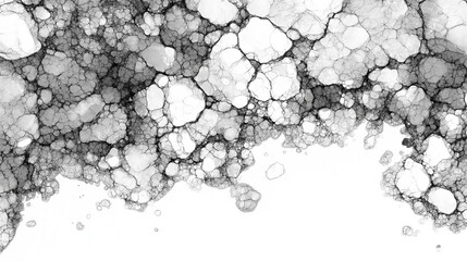 Cracked ground texture background. Black and white. Texture overlay image.