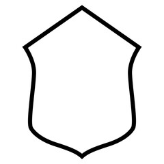 Shield icon vector. Defence illustration sign. Armor symbol. protection logo. security mark.