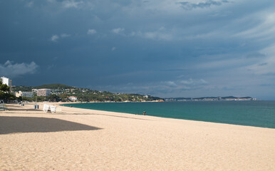 Playa de Aro on the Costa Brava, Catalonia, Spain. 