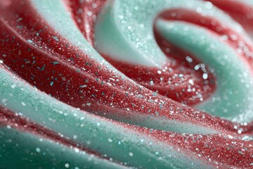 Swirling, sugared confectionery