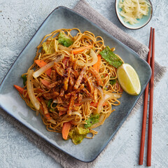 Tempeh Chow Mein