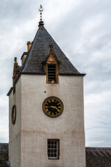 Blair Castle home of the Atholls in the Grampian foothills Scotland