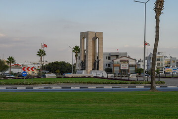Memorial to Turkish Cypriots who died in 1974 in Cyprus