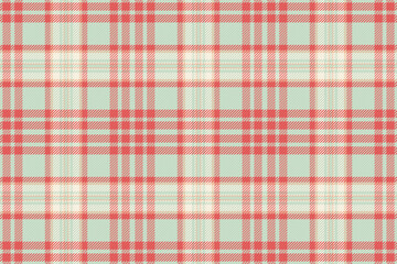 Seamless plaid pattern. Classic tartan print in gentle tones, ideal for backgrounds, apparel, or design projects needing a warm, cozy texture.