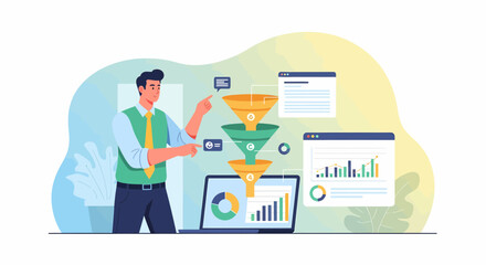 Visualizing Conversion Funnel Analysis For Effective Business Growth Strategy