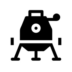 Lander Icon Set — Space, Exploration, Technology, Vehicle, Science, Digital, Mission Icons © SM