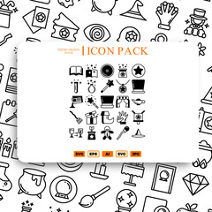 Illustration of magic pack