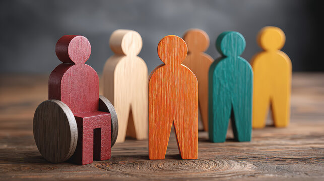 Inclusive team, gender equality, diversity, inclusion in workplace fosters unity and respect