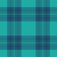 Classic turquoise and blue plaid pattern. A versatile design ideal for backgrounds, textiles, or modern design projects. Adds a touch of timeless style.