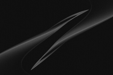 black gradient abstract with elegant gray diagonal wavy stripes