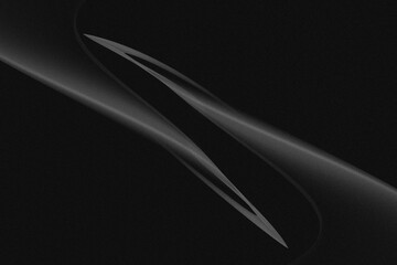 black gradient abstract with elegant gray diagonal wavy stripes