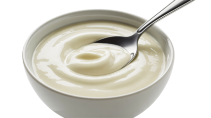 Santa Claus peeking over red banner with copy space for holiday greetings