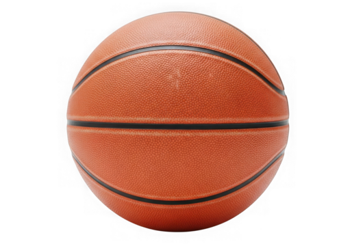 Basketball isolated on transparent background isolated on transparent background