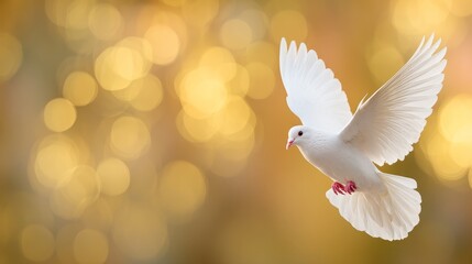 Spiritual sunrise with glowing cross peaceful clouds christian wall art divine light faith inspiration background