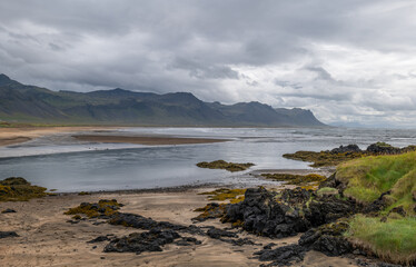 sea and seashore in Iceland