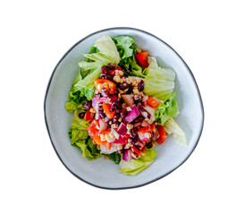 cowboy caviar salad with chicken