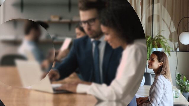 Modern Glass Blur Seamless Transitions