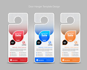 Real estate agency business door hanger