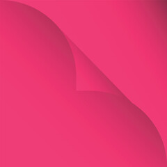 Pink Abstract Gradient Background with Curved Layer Design