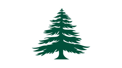 Evergreen silhouette