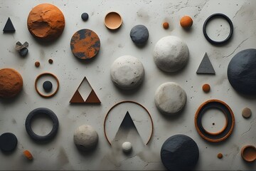 Terra Nova Relief Study of Organic Geometry