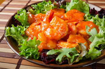 エビのチリソース煮