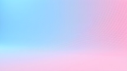 Powder Blue Pink Gradient Mesh