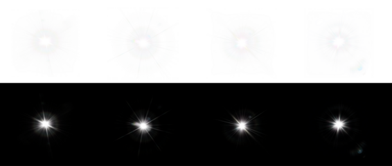 High-quality sunlight flare PNG overlay. Create radiant photo effects