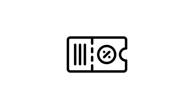 coupon animated icon