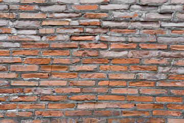 old brown brick wall background