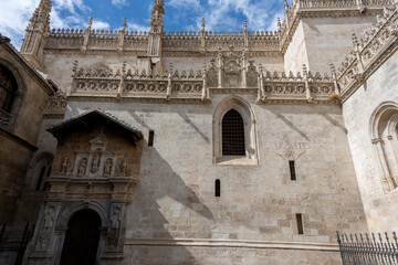 Fototapeta premium View of the Cathedral of Granada, Spain