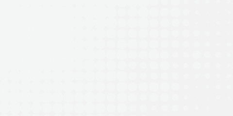 Aesthetic Grey white abstract background halftone dot style business background concept