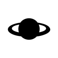 A striking image of a planet and its prominent ring system illustration