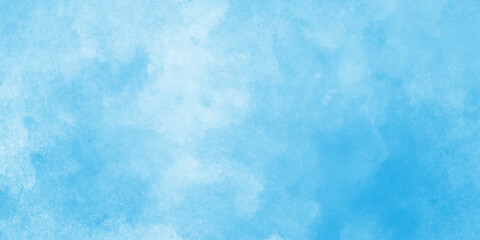 Fototapeta premium Blue watercolor vector background, smooth cloudy sky blue background with bright vignette studio banner. Light blue background with watercolor. Classic hand painted Blue watercolor background,
