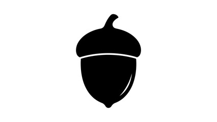 Acorn icon with transparent background