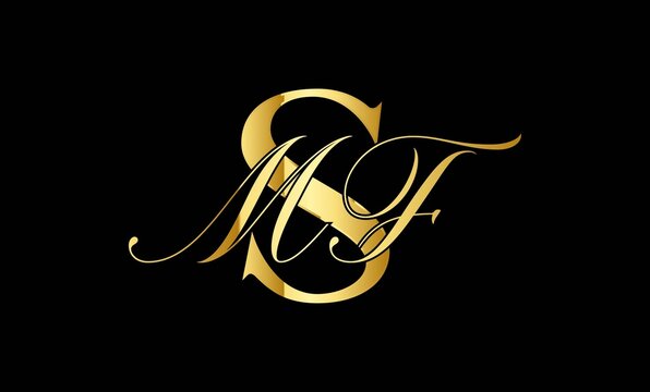 Gold SMF logo with crown
