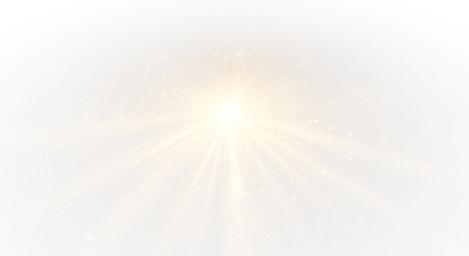 Bright Sparkle Star png for Cosmic Design	