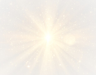 PNG sparkle effect with spotlight and glowing light on abstract stadium scene, flare burst, glitter disco flash, futuristic glow, beam, laser ray, magic lens, transparent background vector shine