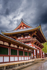 Fototapeta premium Ancient Buddhist temple, Japan, South East Asia