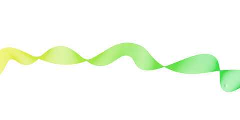 abstract green wave line background,wavy abstract green lines in wave shape, data flow concept,Green wave melody lines on white background,white background and green wave,