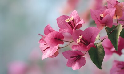 Obraz premium close up shot of a bougainvillea
