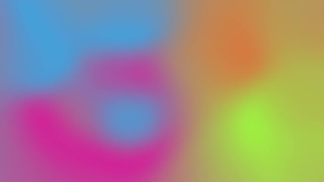 Abstract smooth light Gradient Animation &ndash; electric light tones
