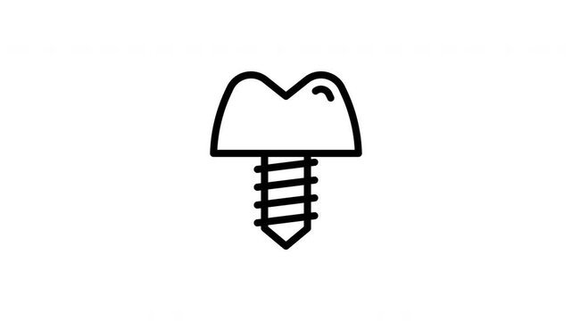 implant animated icon